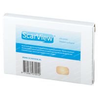 Scarview Elastic Silicone 5x7,5 cm SCARV01 2 st
