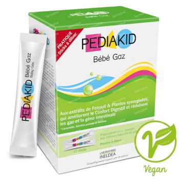 Pediakid Gaz Baby 12 stick(s)