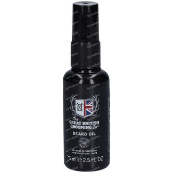 The Great British Grooming Co Huile à Barbe 75 ml