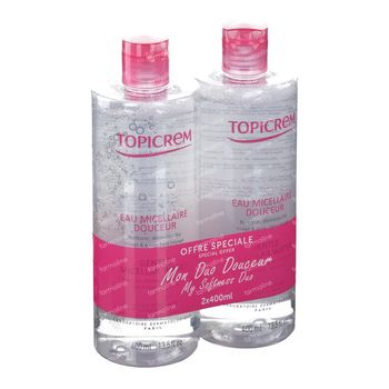 Topicrem Mild Micellair Water Duo 2x400 ml