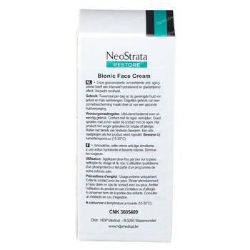 NeoStrata Bionic Face Cream - Intens Hydraterende & Herstellende Anti-Aging Crème 40 g