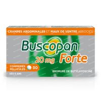 Buscopan® Forte 20 mg 30 comprimés