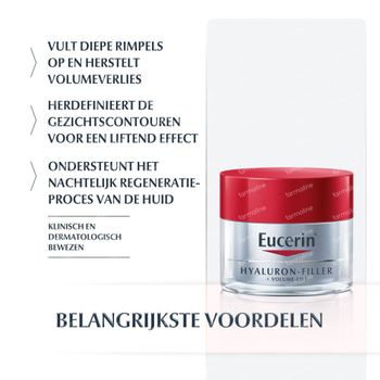 Eucerin Hyaluron-Filler + Volume-Lift Nachtcrème 50 ml