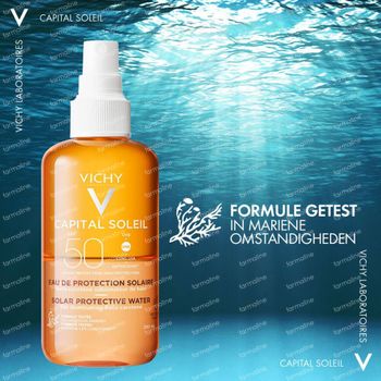 Vichy Capital Soleil Solar Protective Water Enhanced Tan SPF30 200 ml