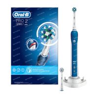 Oral B Pro 2 2700 Elektrische Tandenborstel Blauw 1  set