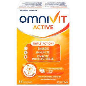 Omnivit Active 84 comprimés