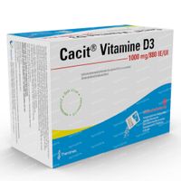 Cacit Vitamine D3 1000/880 - Calciumsupplement bij Osteoporose 90  zakjes