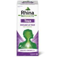 Rhina NaturActiv Toux Sirop - Soulage la Toux 180 g