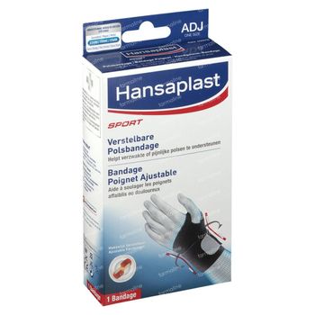 Hansaplast Sport Polsbandage Verstelbaar 1 st