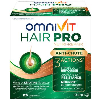Omnivit Hair Pro Nutri Repair 120 tabletten