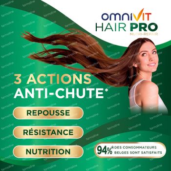 Omnivit Hair Pro Nutri Repair + 60 Comprimés GRATUIT 120+60 comprimés