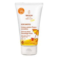 Weleda Baby & Kids Edelweiss Crème Solaire Peaux Sensibles SPF50 50 ml