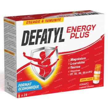 Defatyl Energy Plus Drinkbaar 28x15 ml flesjes
