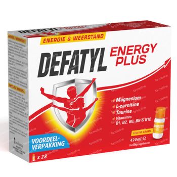 Defatyl Energy Plus Drinkbaar 28x15 ml flesjes