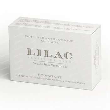 Lilac Pain Dermatologique Anti-Âge Huile d'Argan 100 g
