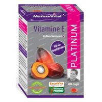 Mannavital Vitamin E Platinum 60 kapseln