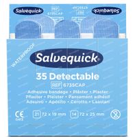 Salvequick Remplissage Détection Bleu 67350 6 st