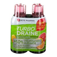 Forté Pharma Turbodraine Agrumes DUO 2x500 ml