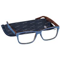 Pharma Glasses Lunettes de Lecture Palerma Jeans +2.50 1 st