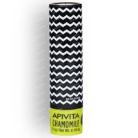 Apivita Lip Care Stick Pour Levres À La Camomille SPF15 Nouvelle Formule 4 g tube