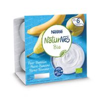 Nestlé NaturNes Bio Peer - Banaan 6 Maanden 4x90 g