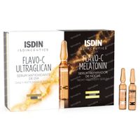 ISDIN Isdinceutics DUO Flavo-C Melatonin + Ultraglican 10+10x2 ml