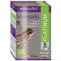 Mannavital Ashwagandha Platinum 60 softgels