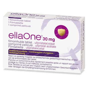 ellaOne 30mg 1 comprimé