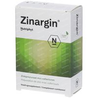 Nutriphyt Zinargin 60 comprimés