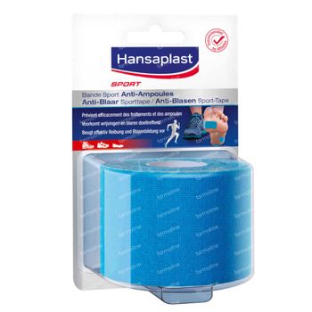 Hansaplast Bande Sport Anti-Ampoules Bleue 1 st