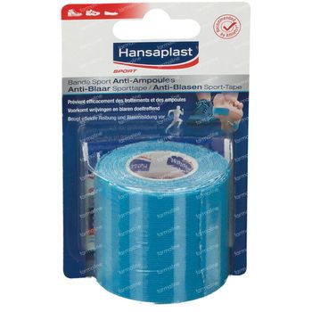 Hansaplast Bande Sport Anti-Ampoules Bleue 1 st
