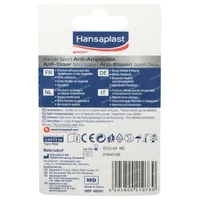 Medewerker Perforatie Treble Hansaplast Sport Anti-Blistertape Blauw 1 st hier online bestellen |  FARMALINE.be