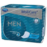 MoliCare® Premium Men Pad 4 Drops 14 pièces