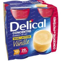 Delical Concentré Vanille 4 x 200 ml