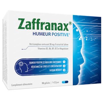 Zaffranax® Positieve Stemming 90 capsules