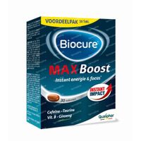 Biocure® MAX - Instant Energie, Concentratie, Vitamine 30 tabletten