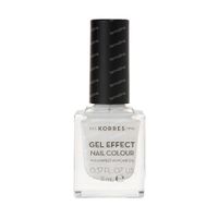 Korres KM Gel Effect Nail 01 Blanc White 11 ml