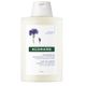 Klorane Déjaunissant Shampooing à la Centaurée Cheveux Blancs ou Gris 400 ml