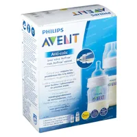 Philips Avent Biberon Anti-Colique SCD809/01 DUO 125+260 ml - Vente en  ligne!