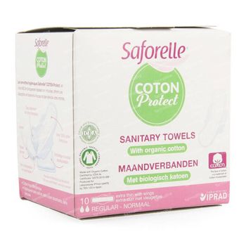 Saforelle® Serviette Hygiénique 10 pansement(s)