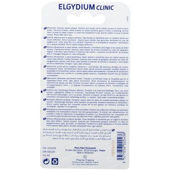 Elgydium Clinic Mono COMPACT Brosse Interdentaire 1,5mm Rouge 4 pièces
