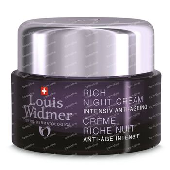 Louis Widmer Crème Riche Nuit Sans Parfum 50 ml