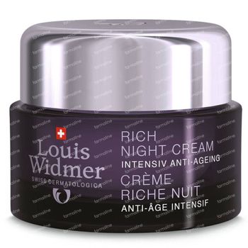 Louis Widmer Rijke Nachtcrème Zonder Parfum 50 ml