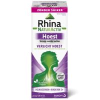 Rhina NaturActiv Hoestsiroop zonder Suiker - Hoest 120 ml