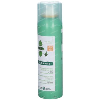 Klorane Dry Shampoo with Nettle Oil Control Dark Hair 150 ml spray