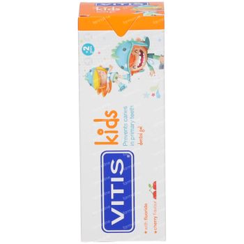 Vitis Kids Tandpasta-Gel Kers 50 ml