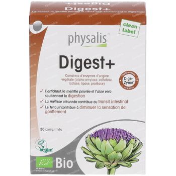 Physalis Digest+ Bio 30 comprimés