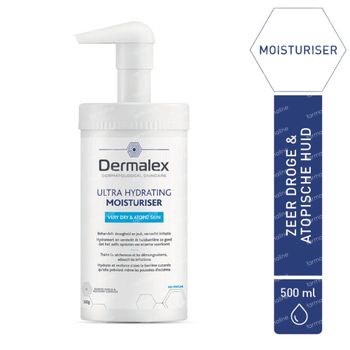 Dermalex Ultra Hydrating Moisturiser Zeer Droge & Atopische Huid 500 g