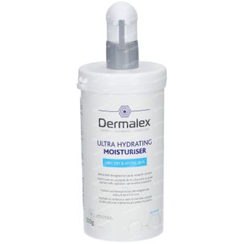 Dermalex Ultra Hydrating Moisturiser Zeer Droge & Atopische Huid 500 g