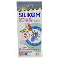 Silikom Fast Once Shampoo Anti-Luizen 200 ml